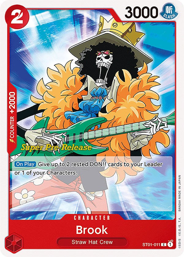 Brook [Baraja de Inicio Súper Prerlanzamiento: Sombrero de Paja]