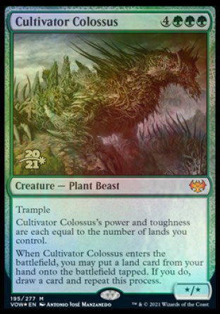 Coloso cultivador [Innistrad: Voto Carmesí Promos de la Presentación]