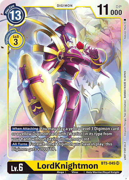 LordKnightmon [BT5-045] (Paquete de evento) [Promociones de Batalla de Omni]
