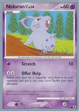 Nidoran♀ NV.14 (71/111) (Stallgon - David Cohen) [Campeonato Mundial 2009]