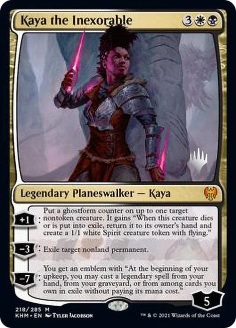 Kaya l'Indomptable (Pack promo) [Promos Kaldheim]