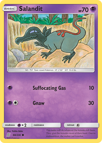 Salandit (98/236) [Sol y Luna: Mentes Unidas]