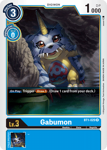 Gabumon [BT1-029] [Edición Especial de Lanzamiento Ver.1.0]