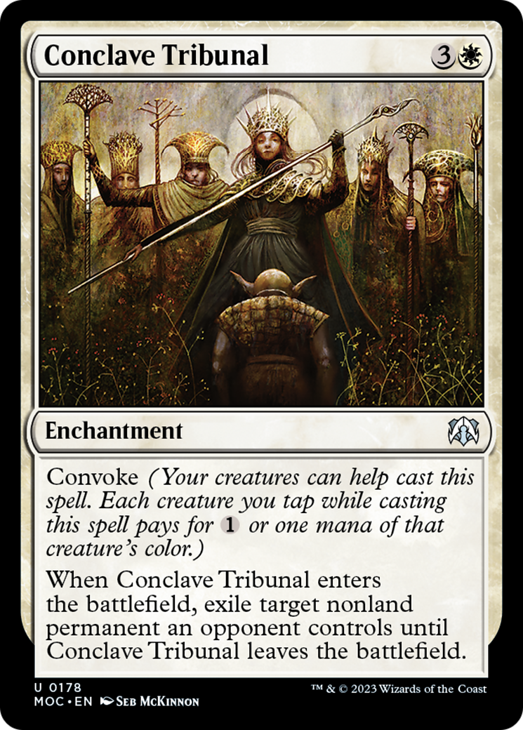 Tribunal Cónclave [Marcha de las Máquinas Commander]