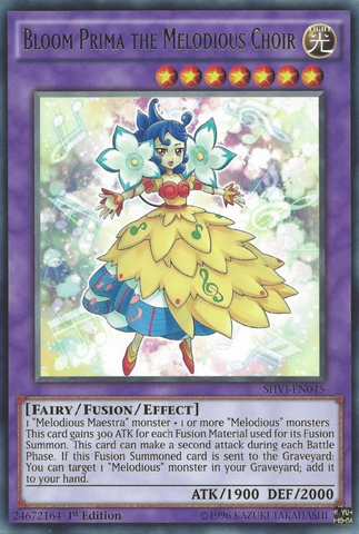 Bloom Diva la Coral Melodiosa [SHVI-EN045] Rara