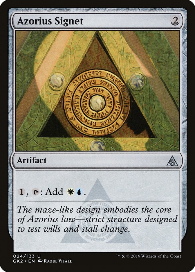 Cachet d'Azorius [Kit de guilde Allégeance de Ravnica]