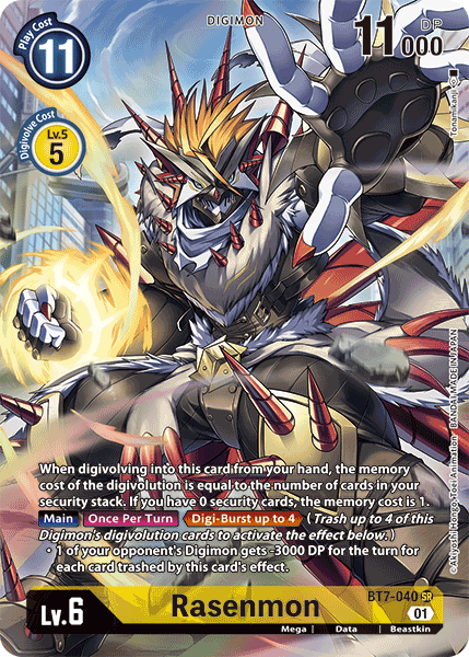 Rasenmon [BT7-040] (Arte Alternativo) [Next Adventure]