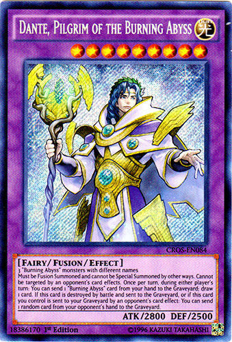 Dante, Pèlerin de l'Abysse Embrâsée [CROS-FR084] Secret Rare