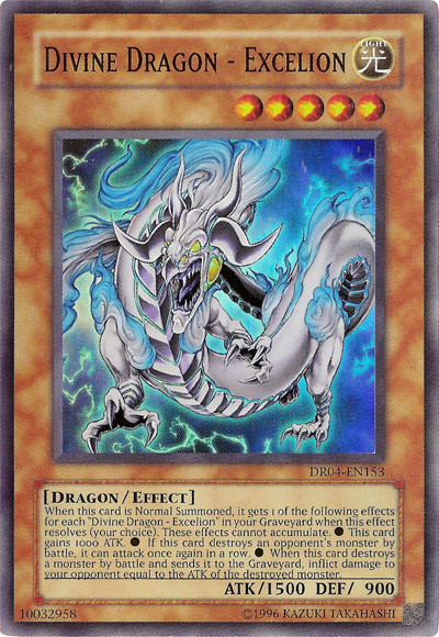 Dragon Divin - Excelion [DR04-EN153] Super Rare