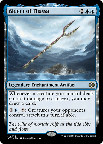 Bidente de Thassa [Magic: The Gathering – Las cavernas perdidas de Ixalan Commander]