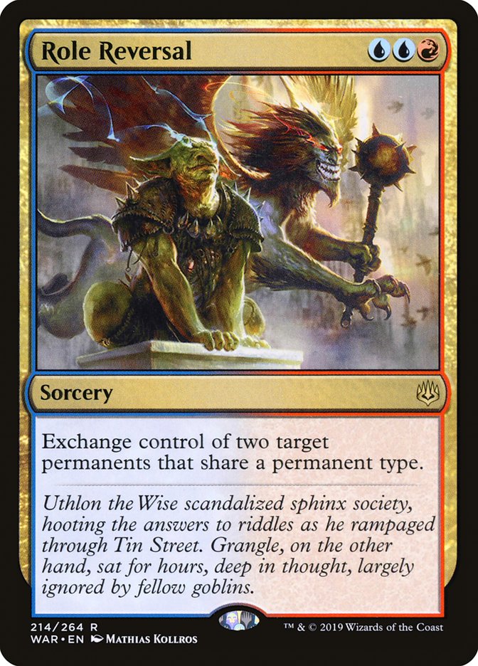 Permutation des rôles [La Guerre des Planeswalkers]