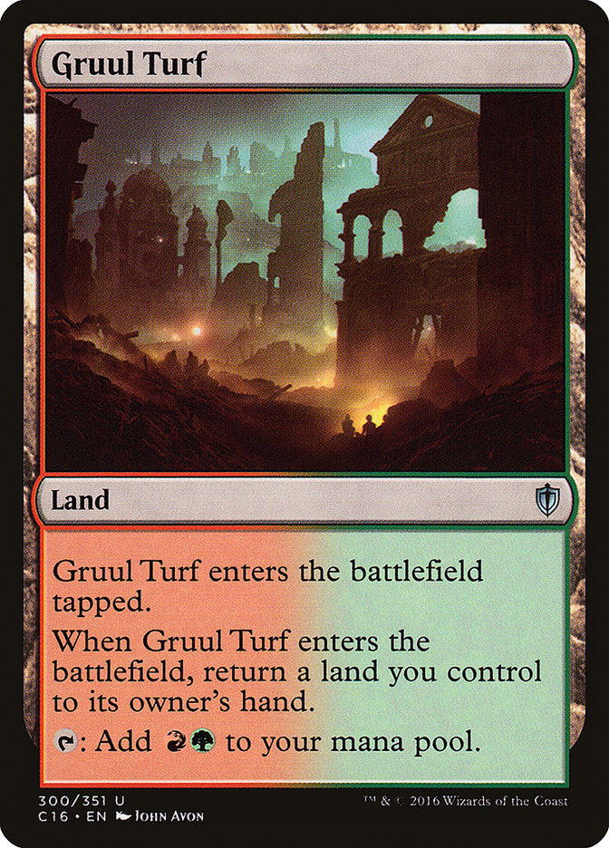 Terrain de Gruul [Commander 2016]