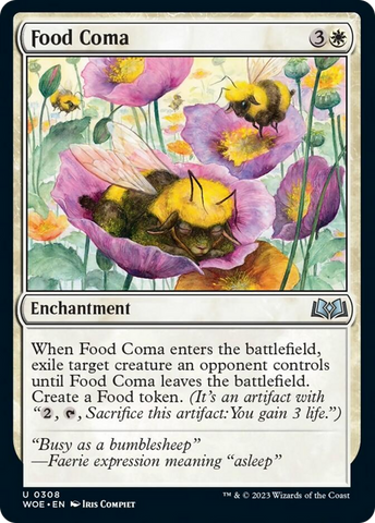 Coma alimenticio [Las Cañadas de Eldraine]