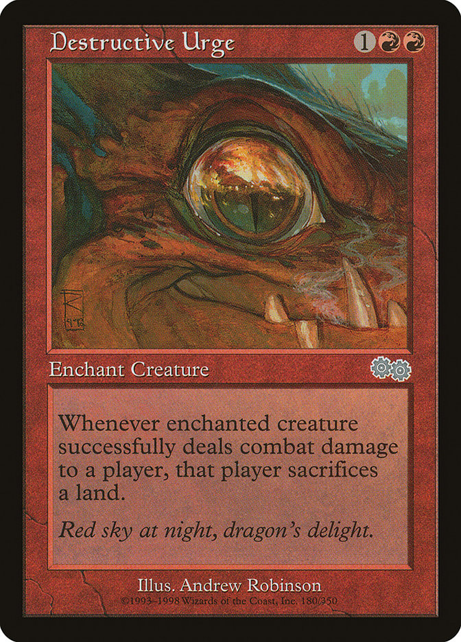 Pulsion destructrice [Saga d'Urza]