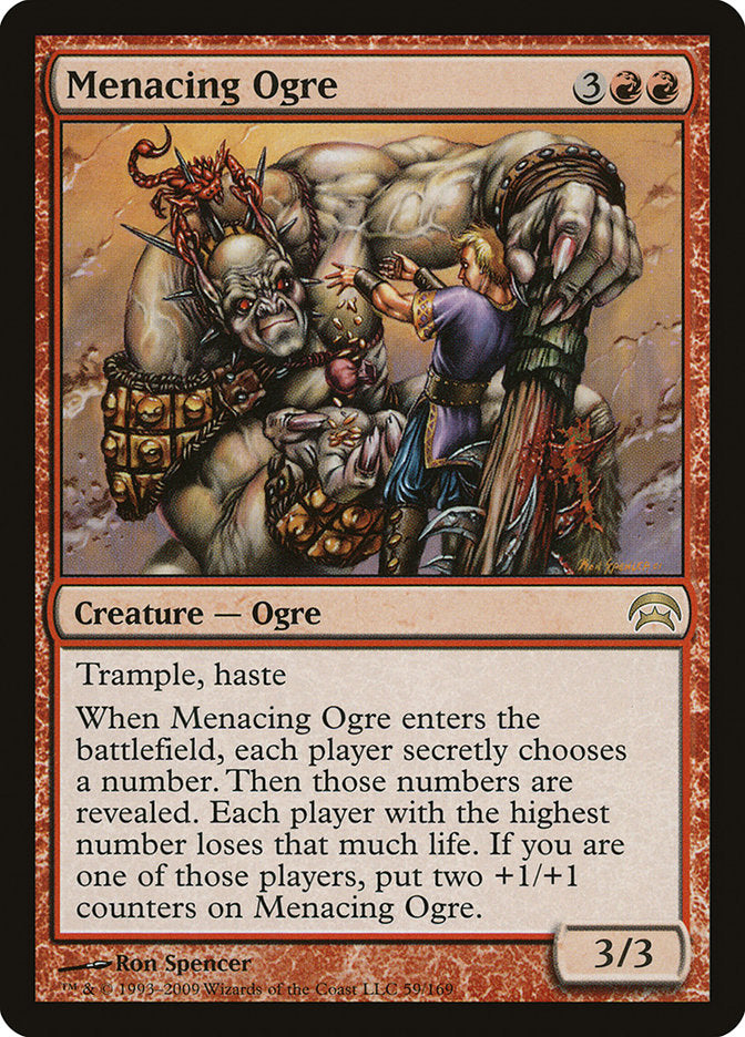 Ogre menaçant [Maîtrise de plan]