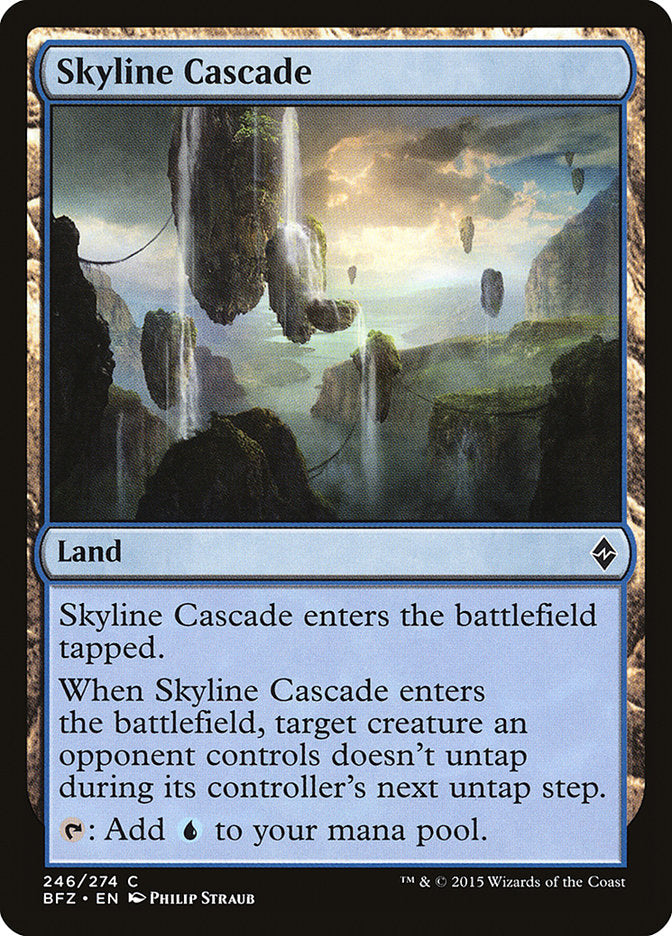 Cascade du Paysage [Bataille pour Zendikar]