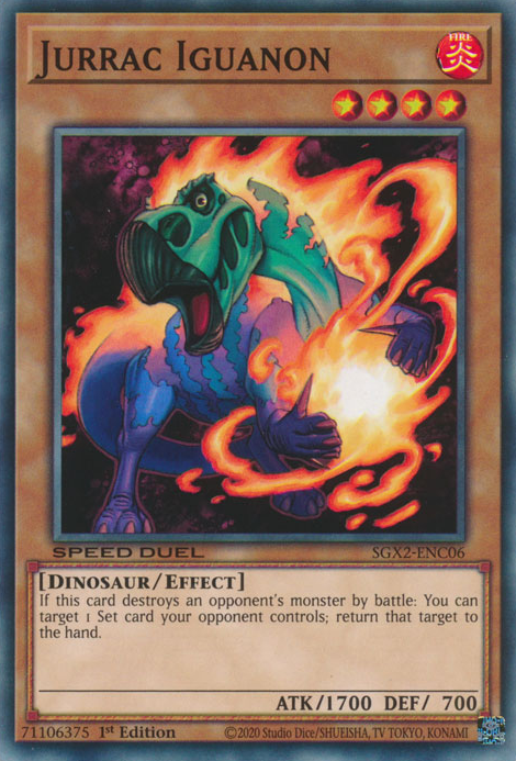Jurrac Iguanon [SGX2-ENC06] Commune