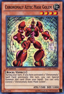 Golem Masque Aztèque Chronomal [NUMH-EN001] Super Rare
