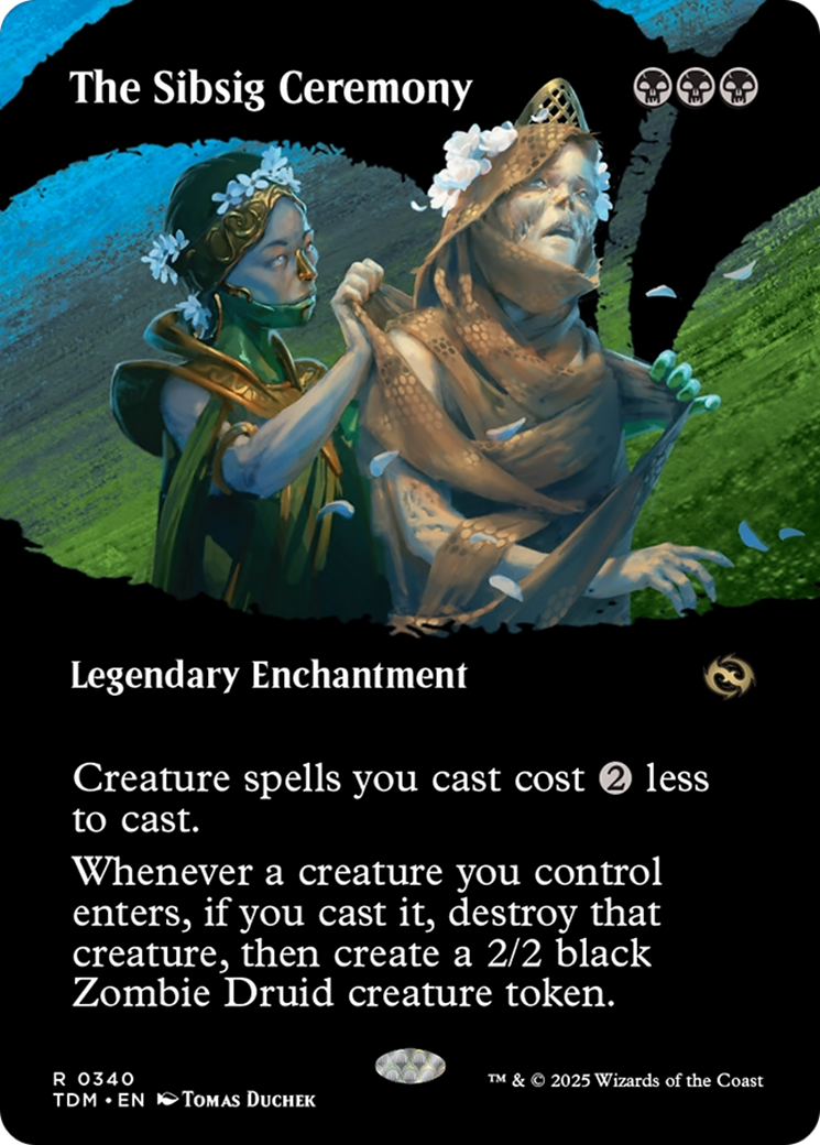 Cérémonie du Sibsig (Sans bordure) [Tarkir : Dragonstorm]