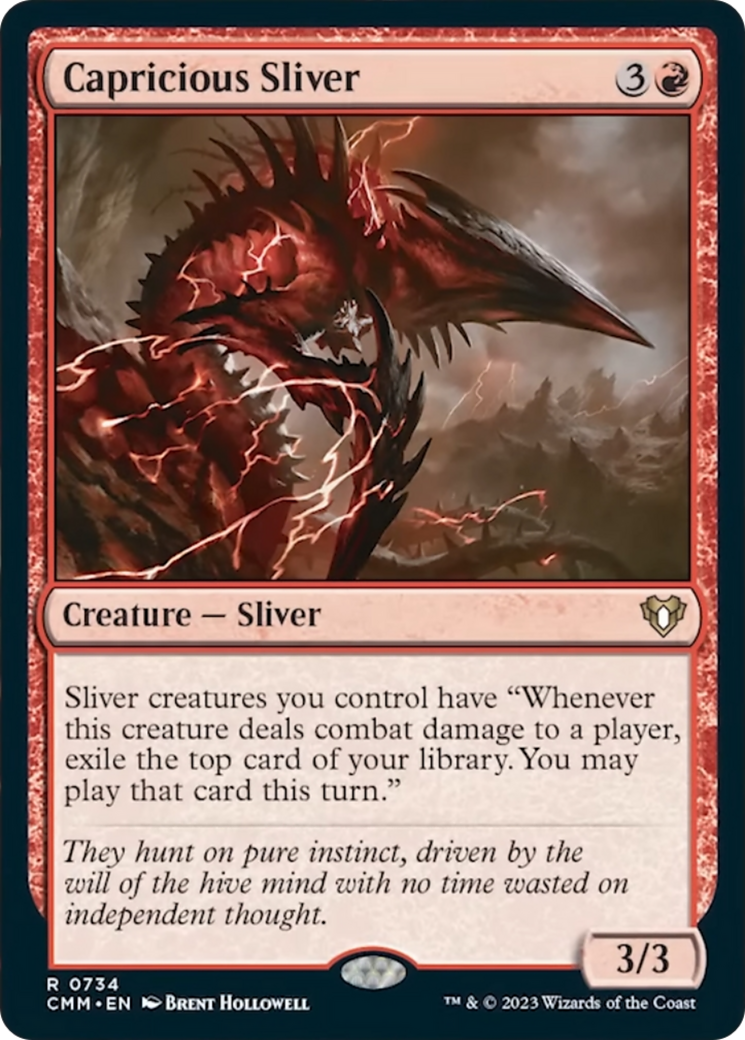 Écharde capricieuse [Commander Masters]