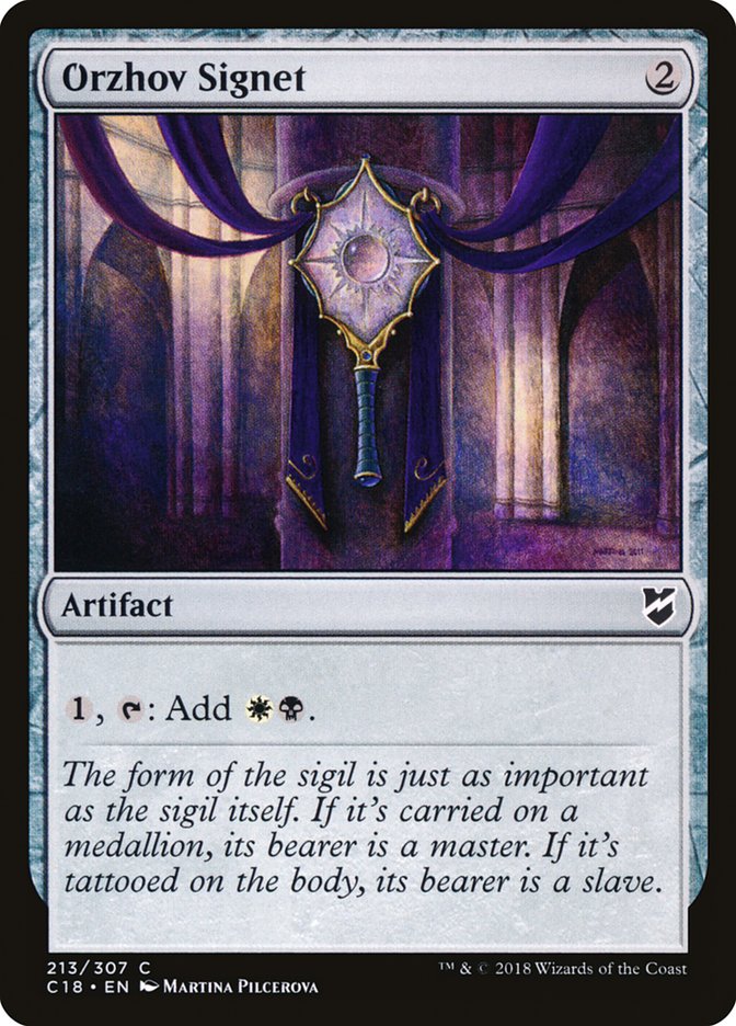 Sello Orzhov [Commander 2018]