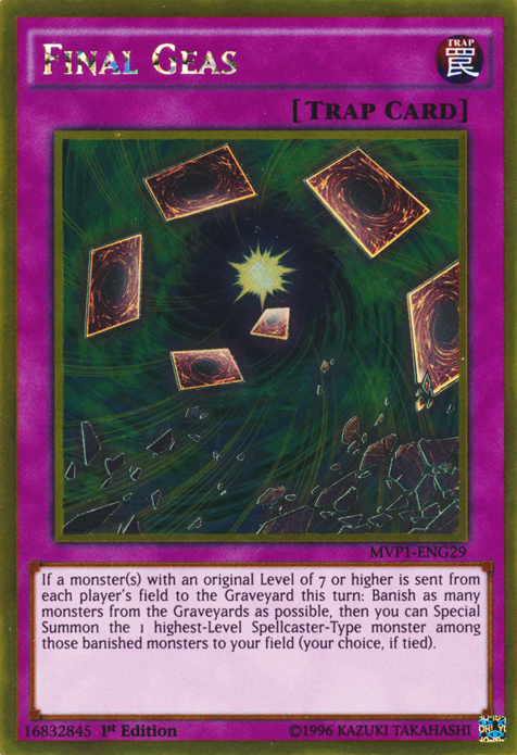 Geas Final [MVP1-FR029] Secret Rare