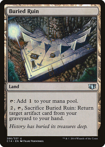 Ruina enterrada [Commander 2014]