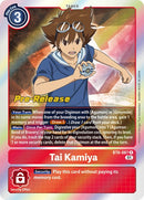 Tai Kamiya [BT6-087] [Cartas de prelanzamiento Doble Diamante]