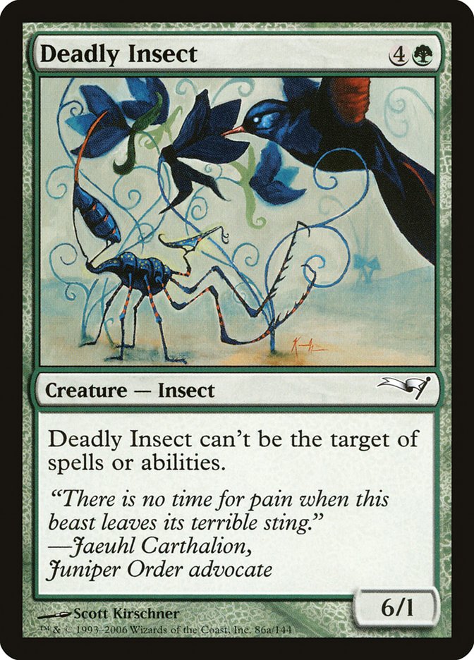 Insecte mortel [Decks à thème Coldsnap]