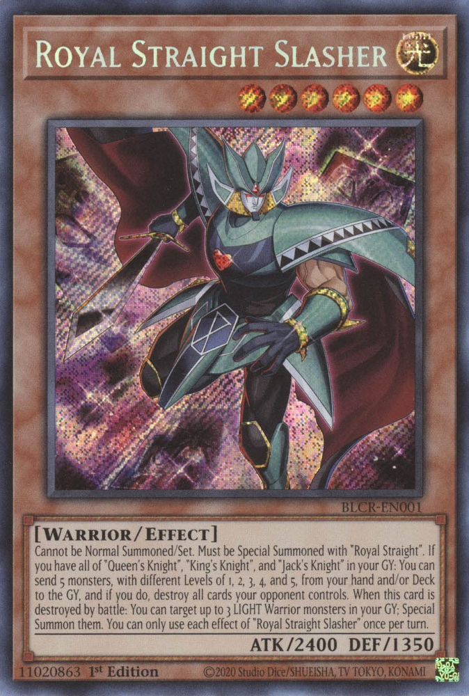 Coupeur Droit Royal [BLCR-FR001] Secret Rare