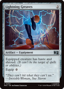 Lightning Greaves (Surge Foil) [Marvel Super Heroes Commander]