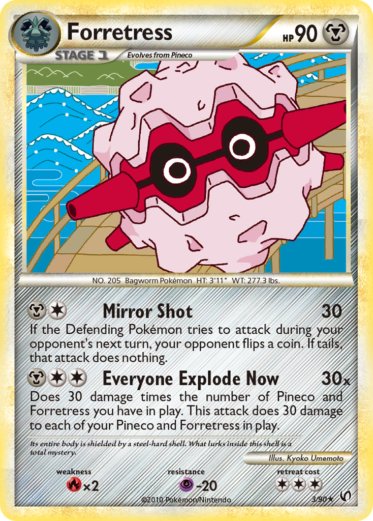 Foretress (3/90) [HeartGold & SoulSilver: Indomptable]
