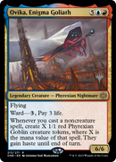 Ovika, Goliate énigmatique (Pack promo) [Phyrexia: Tout sera un, promos]
