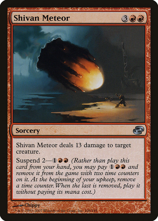 Météore shivan [Chaos planaire]