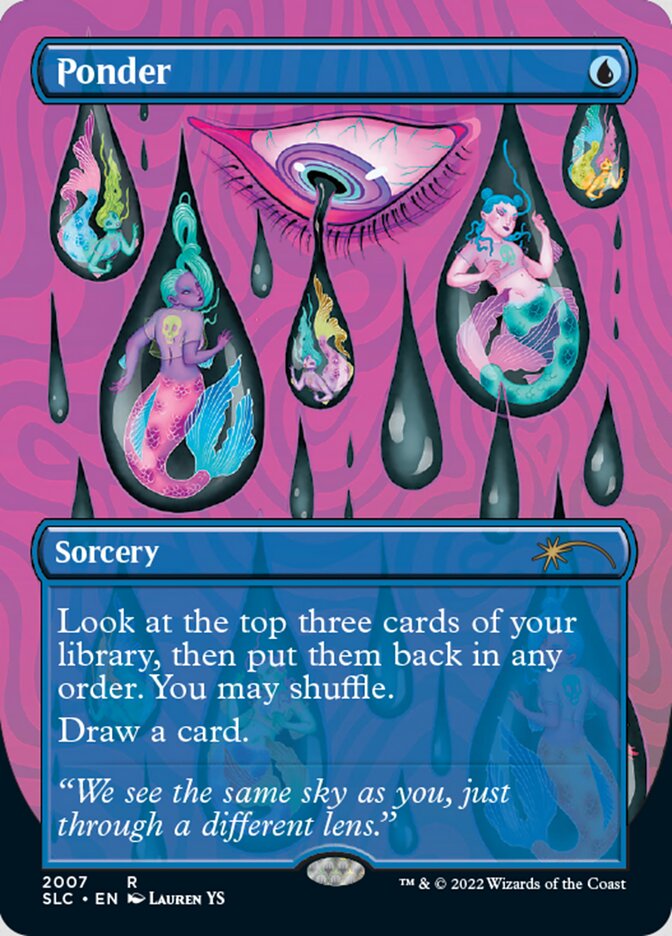 Ponder (Sans bordure) [Kit de l'Avent Secret Lair]