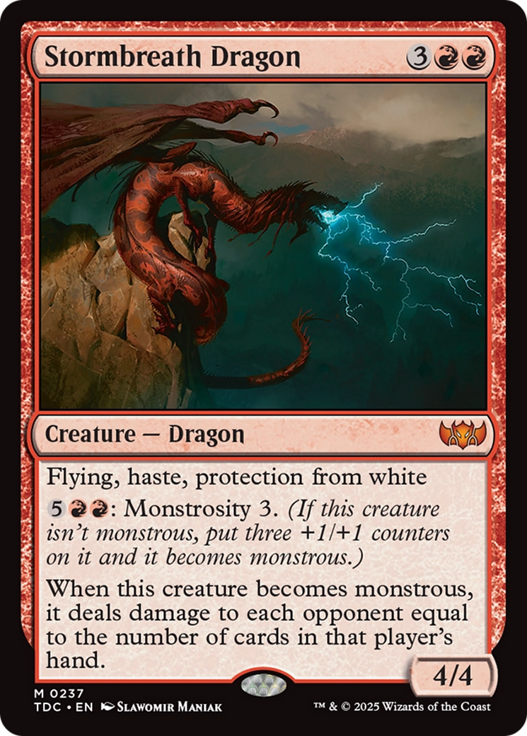 Dragon Souffle-tempête [Tarkir: Commandant Dracostorm]