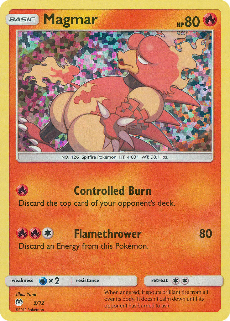 Magmar (3/12) [Promos McDonald's : Collection 2019]