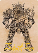 Golems de fer (Vitrine) Carte illustrée (Signature estampillée or) [Dungeons & Dragons : Adventures in the Forgotten Realms Art Series]