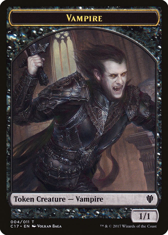 Jetons recto-verso Engendrement eldrazi // Vampire [Commander 2017 Tokens]