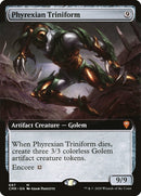 Triniforme phyrexian (Illustration étendue) [Commander Legends]