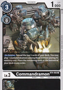 Commandramon [BT4-063] [Promociones previas al lanzamiento de Great Legend]