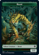 Bête // Jeton recto-verso Bête [Starter Commander Decks]