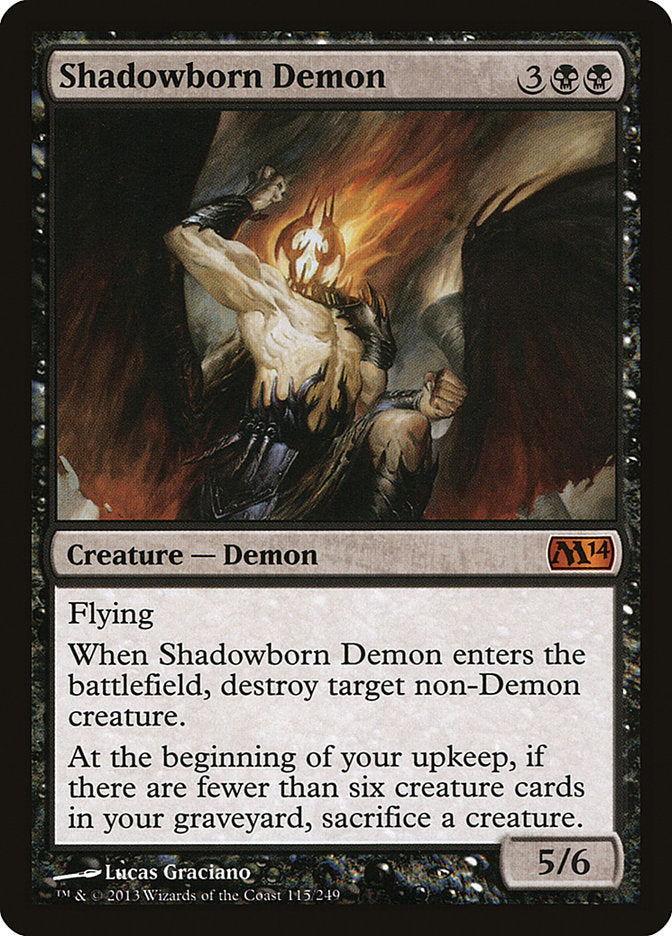 Demonio nacido de la Sombra [Magic 2014]