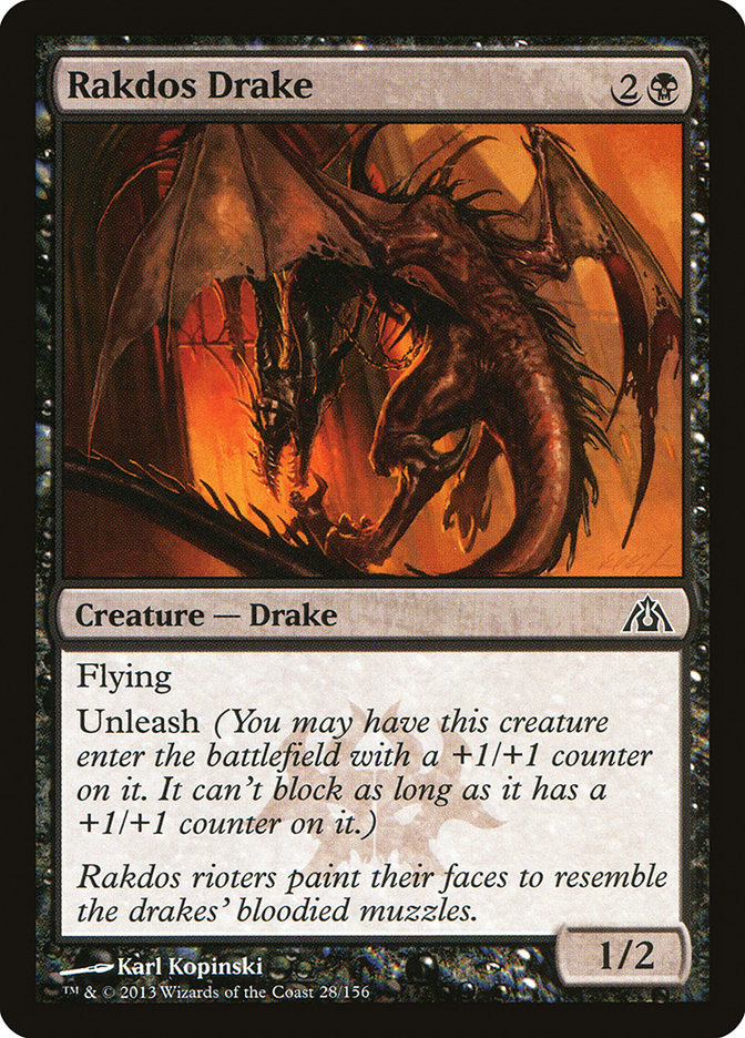 Draco Rakdos [Laberinto del dragón]