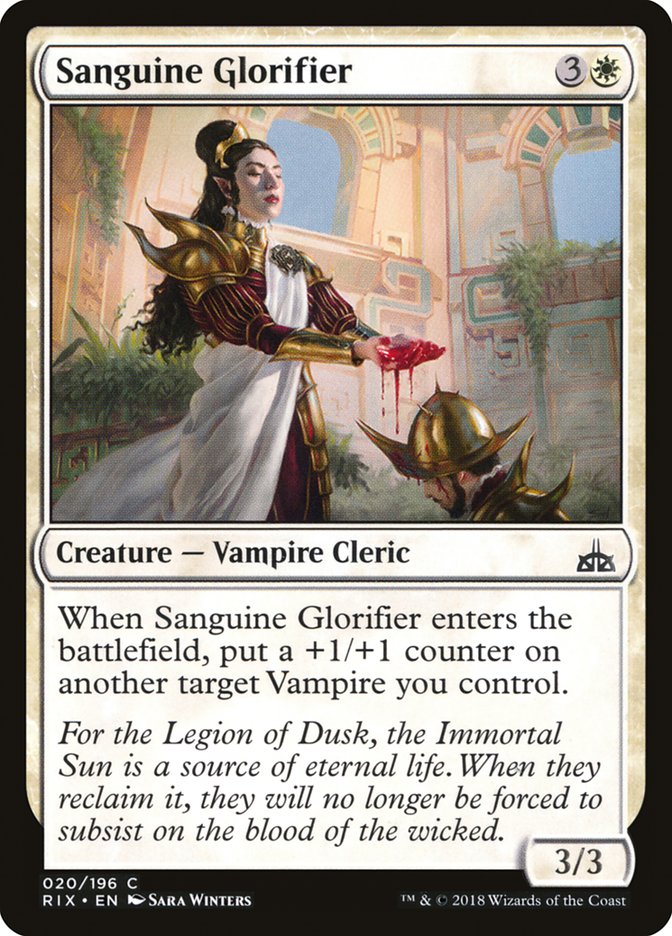 Glorificateur sanguin [Rivals of Ixalan]