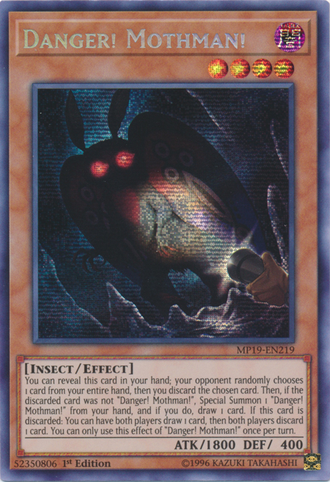 ¡Peligro! ¡Mothman! [MP19-EN219] Secreta Rara Prismática
