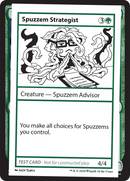 Stratège de Spuzzem [Cartes de test de Mystère Booster 2]