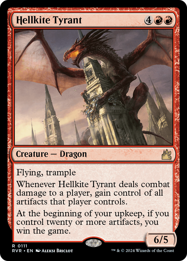 Tyran de l'enfer draconique [Ravnica Remastered]