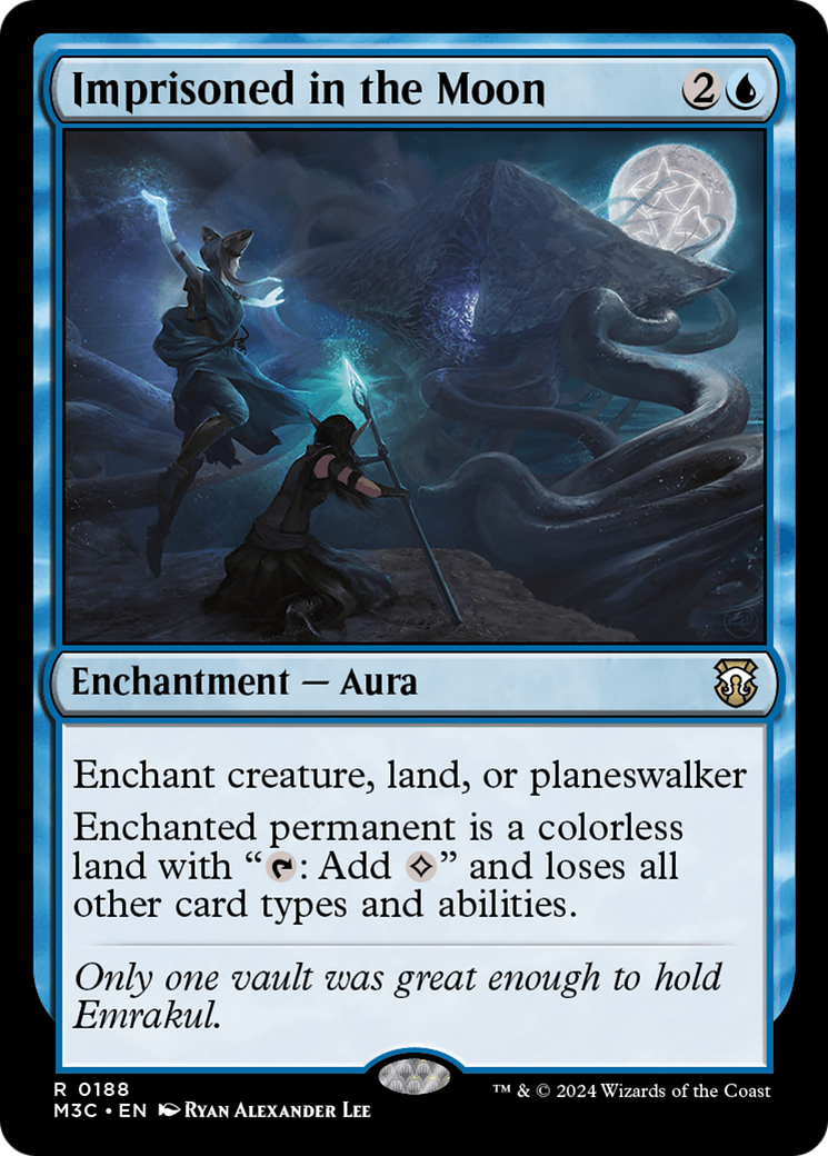 Emprisonné dans la Lune (Feuille texturée) [Commander Horizons du Modern 3]