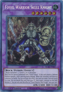 Guerrier Fossile Chevalier Crâne [BLAR-FR007] Secret Rare